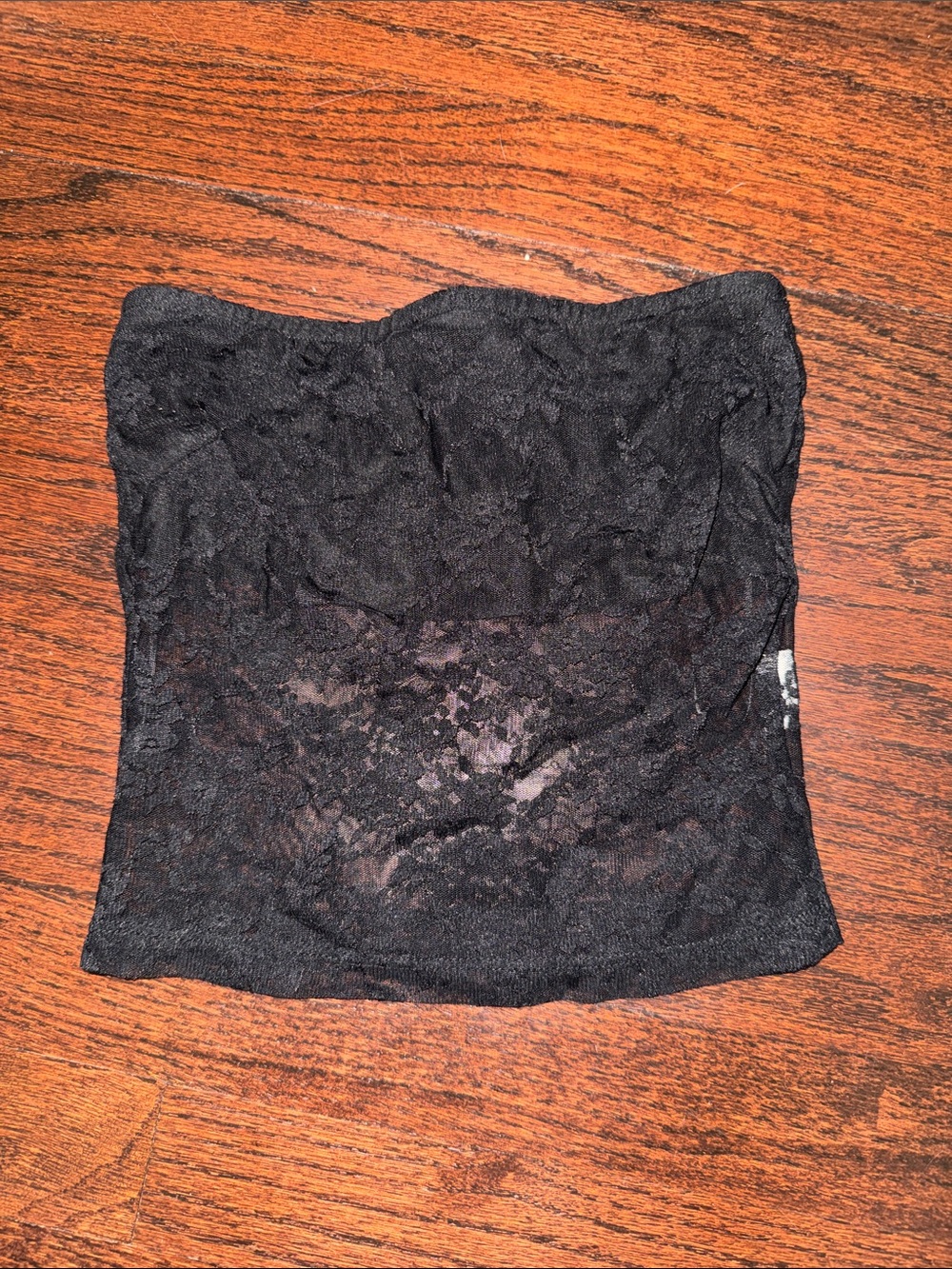 Black Lace Tube Top!